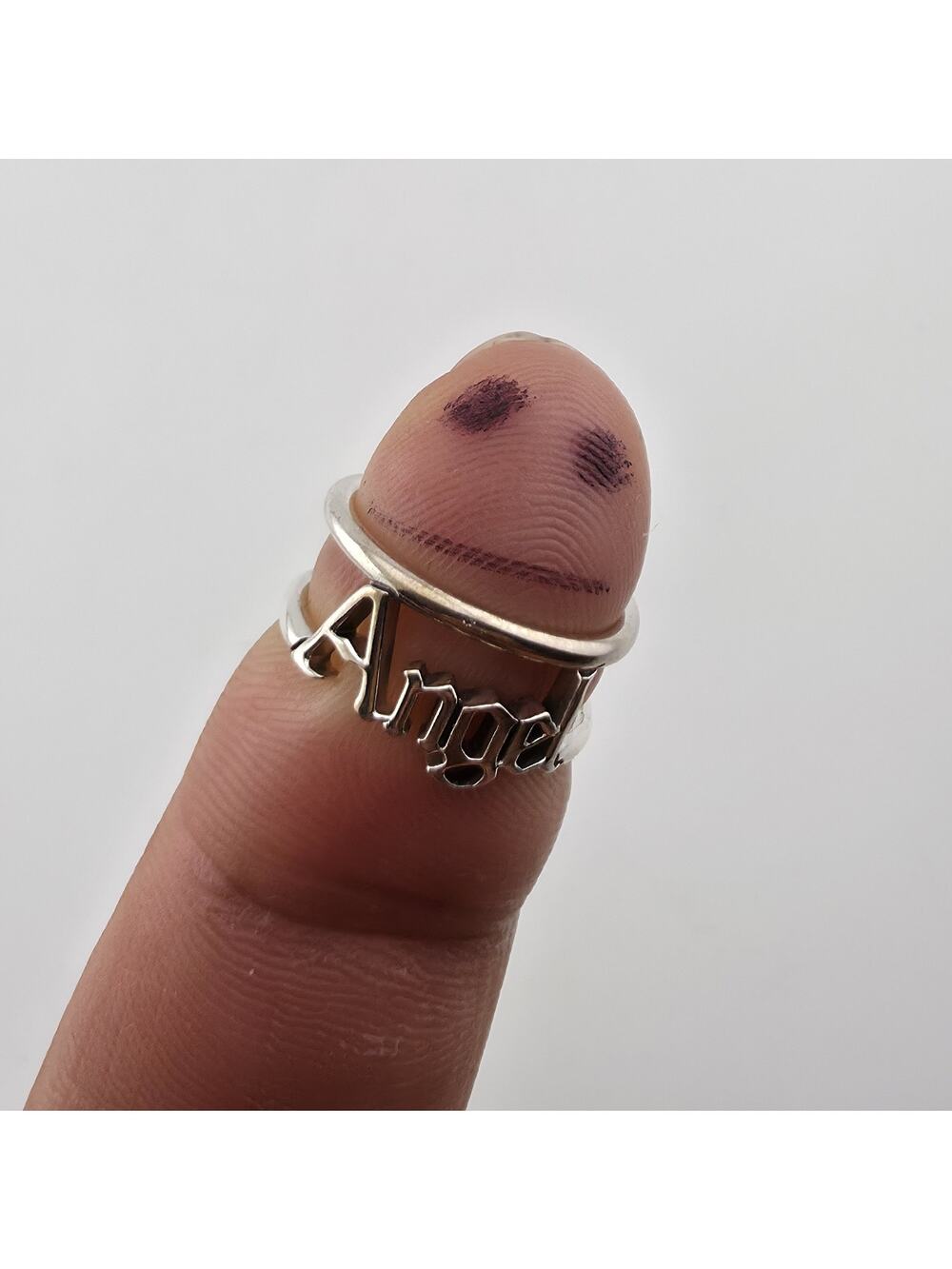 Pandora ME Angel Open Ring Sterling Silver Retired Discontinued Design Sz 5
